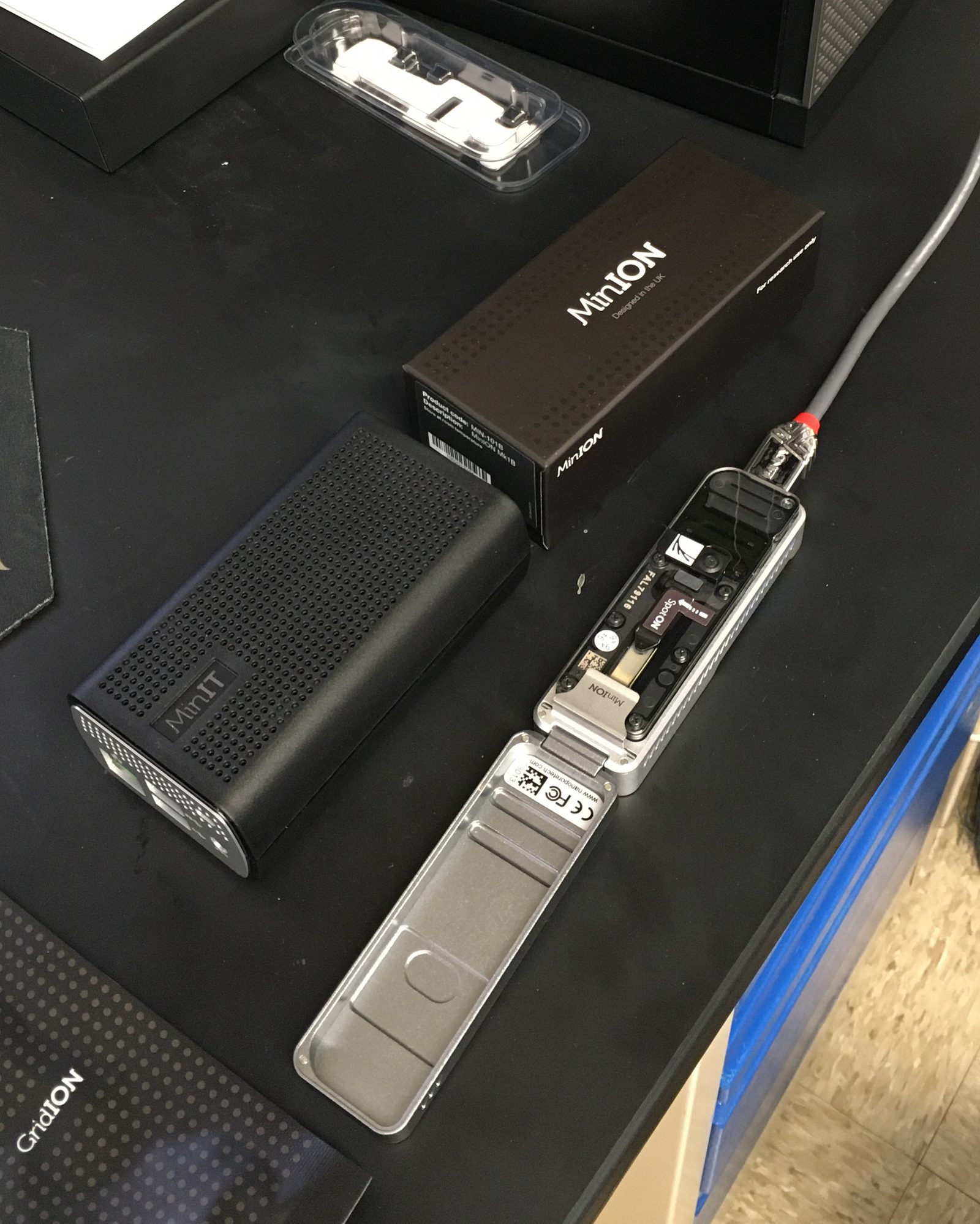 MinION genome sequencer